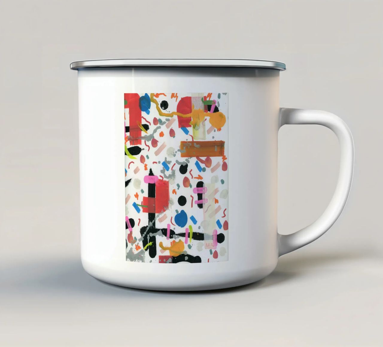 Things to note 1 tazza in smalto da gtobonart