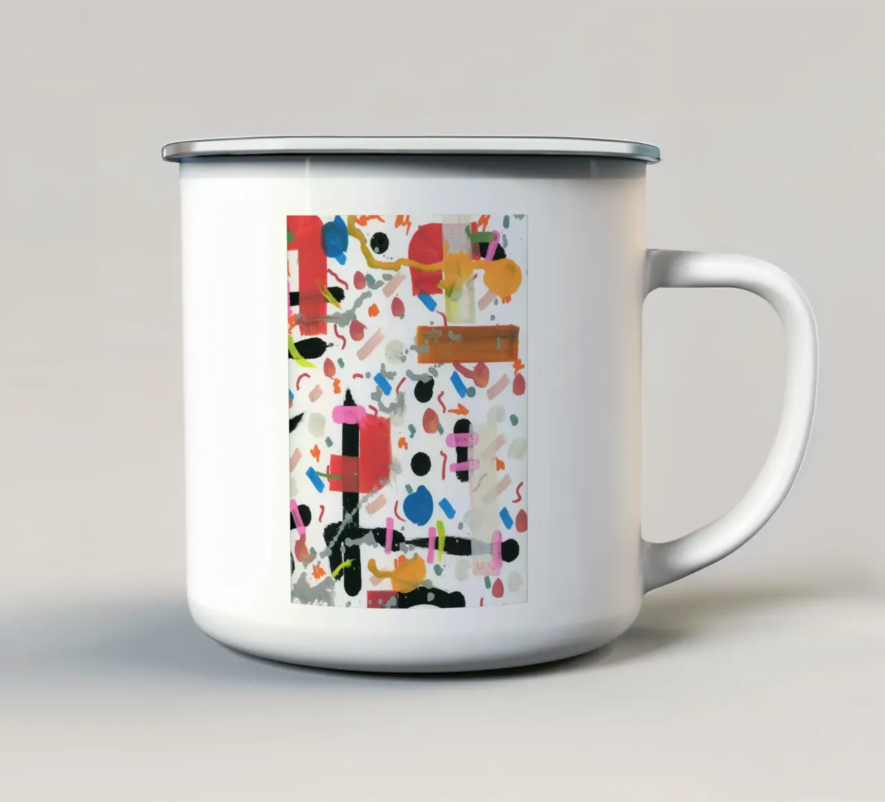 Things to note 1 Emaille Tasse von gtobonart