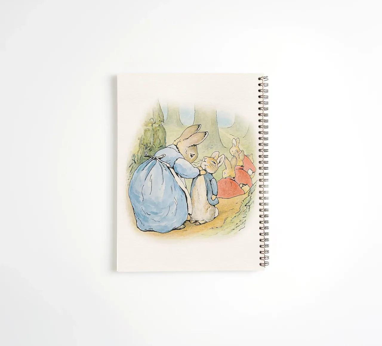 Peter Rabbit and Friends No3 spiral notebook by Panait Ivascu