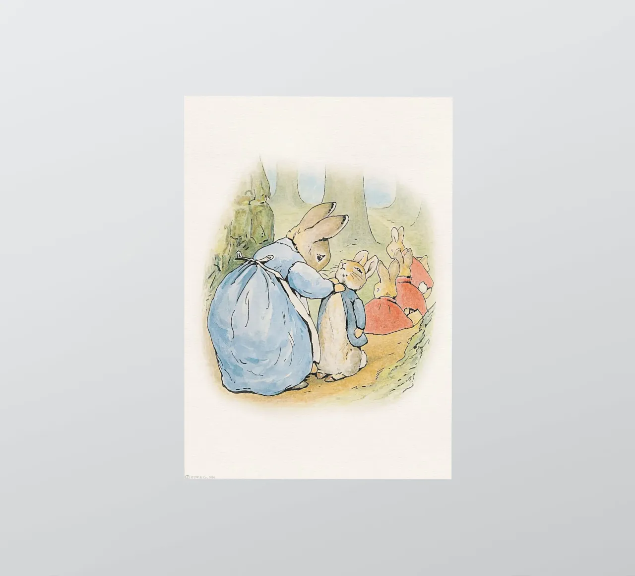 Peter Rabbit y sus amigos nº 3 pegatina de Panait Ivascu