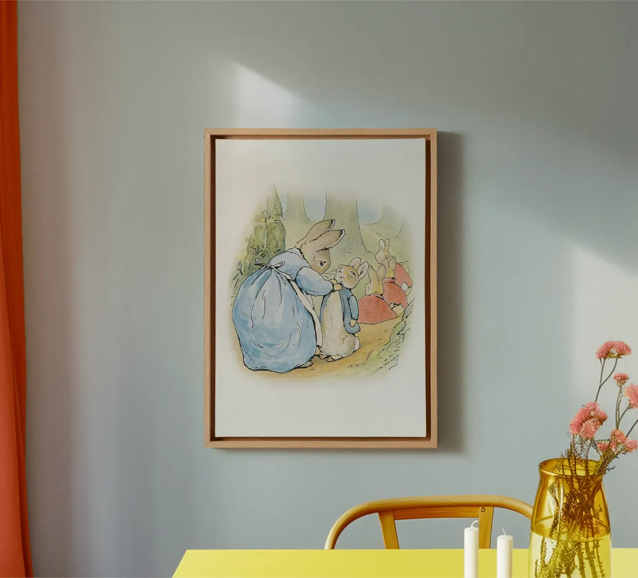 Peter Rabbit e i suoi amici n. 3 tela da Panait Ivascu