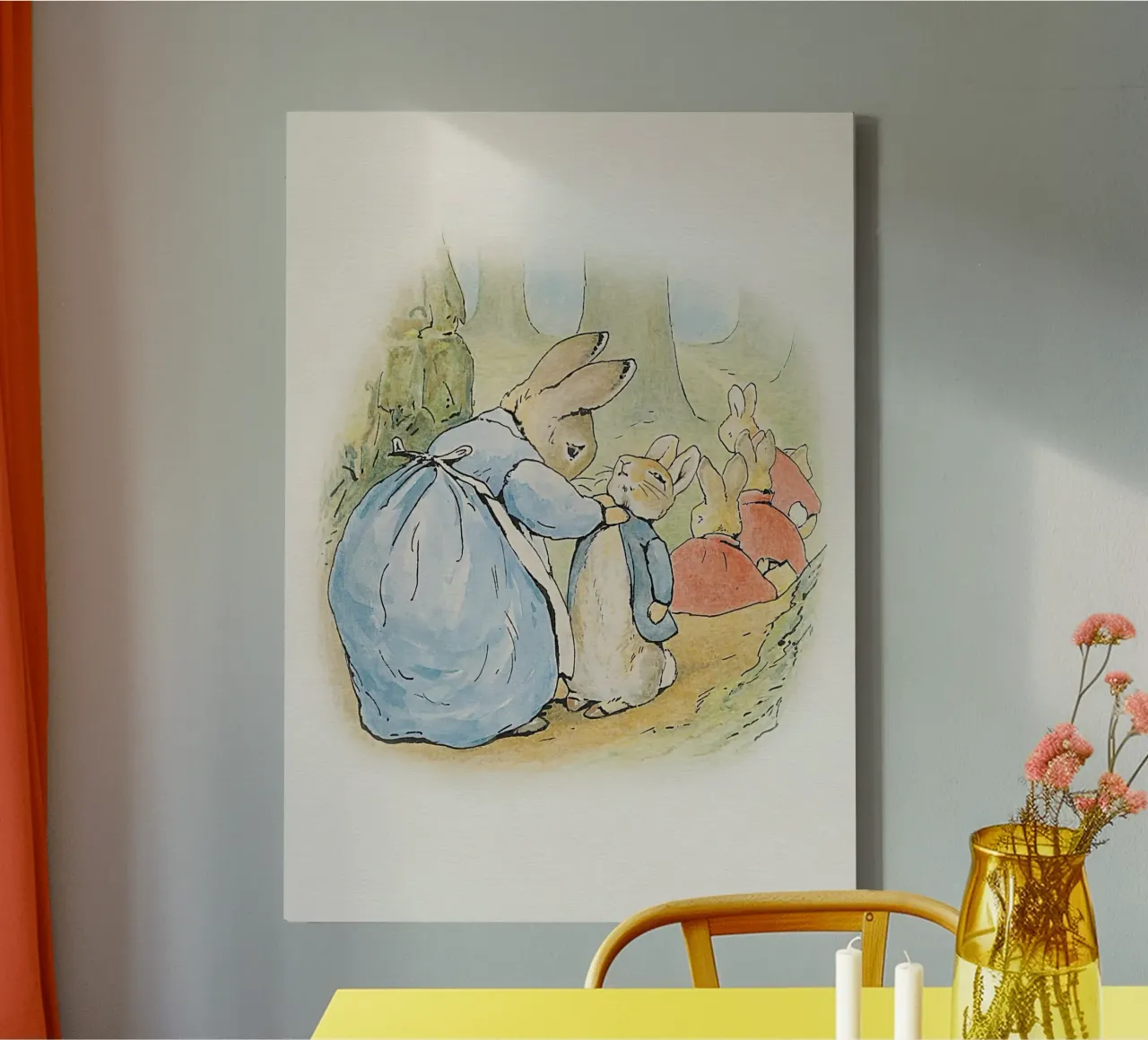 Peter Rabbit e i suoi amici n. 3 tela da Panait Ivascu