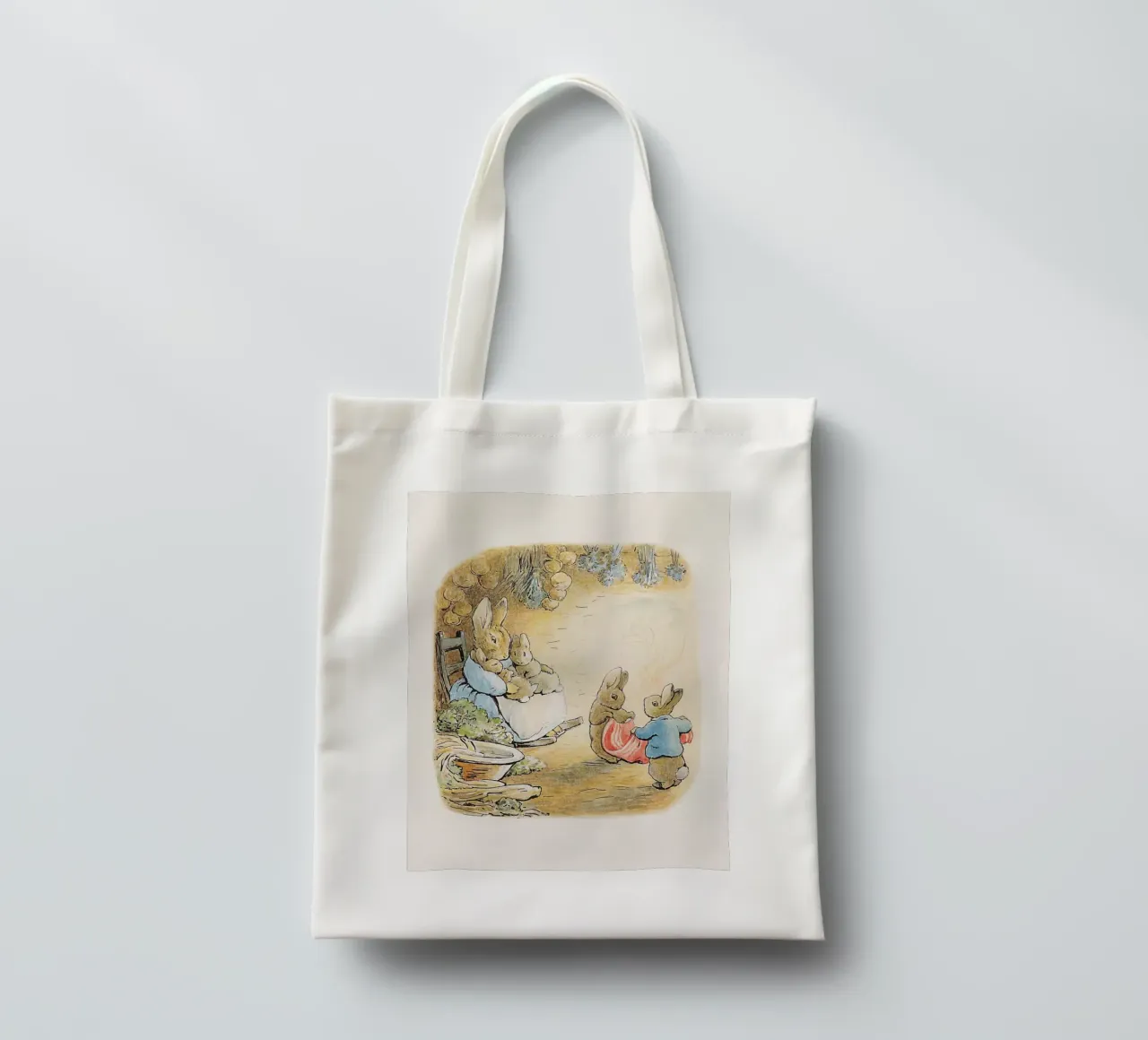Peter Rabbit e i suoi amici n. 4 borsa in juta da Panait Ivascu
