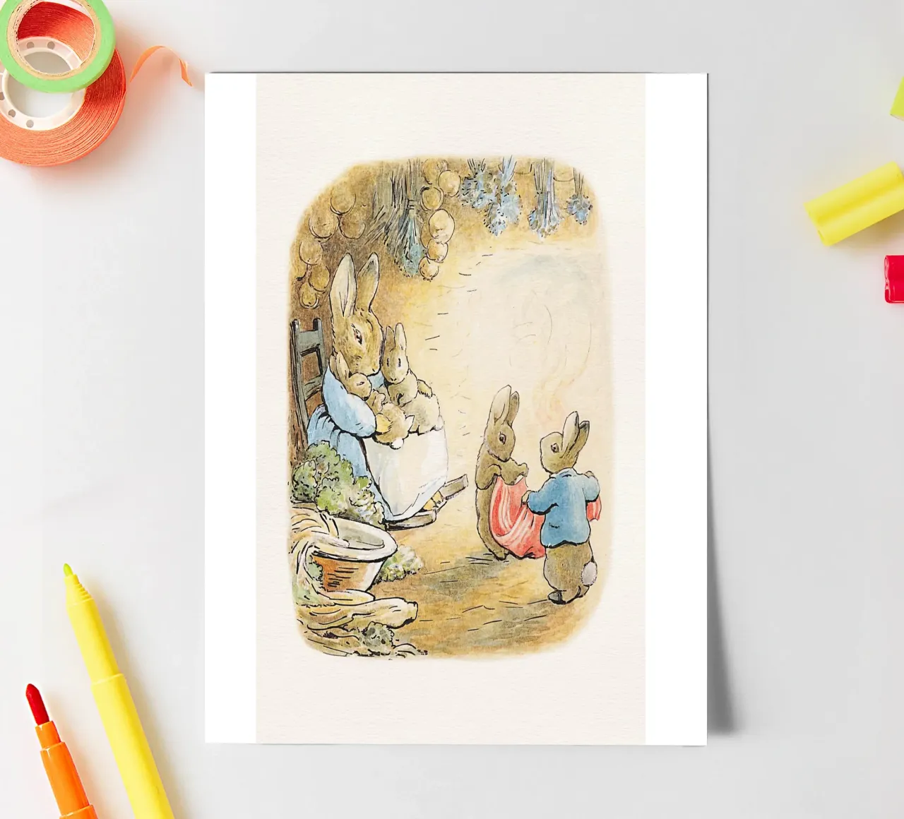 Peter Rabbit e i suoi amici n. 4 foglio adesivo da Panait Ivascu