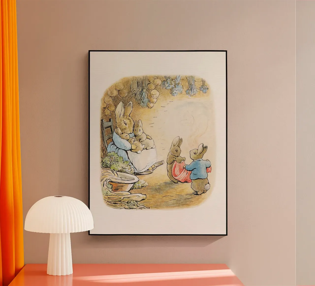 Peter Rabbit y sus amigos nº 4 metacrilato de Panait Ivascu
