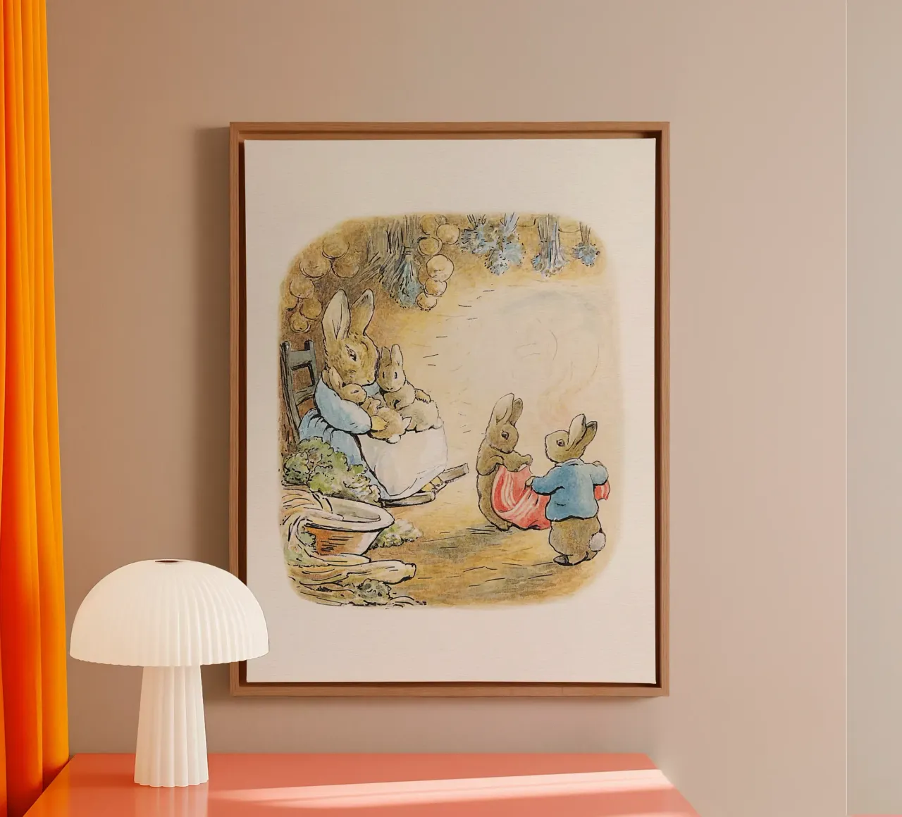 Peter Rabbit e i suoi amici n. 4 tela da Panait Ivascu