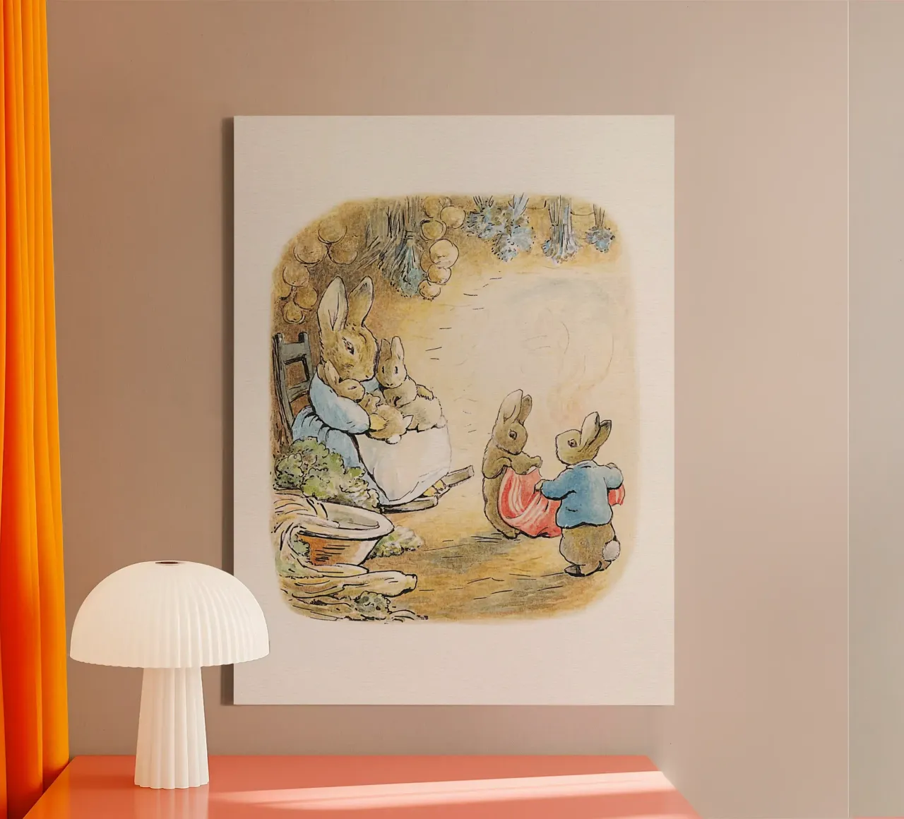 Peter Rabbit e i suoi amici n. 4 tela da Panait Ivascu