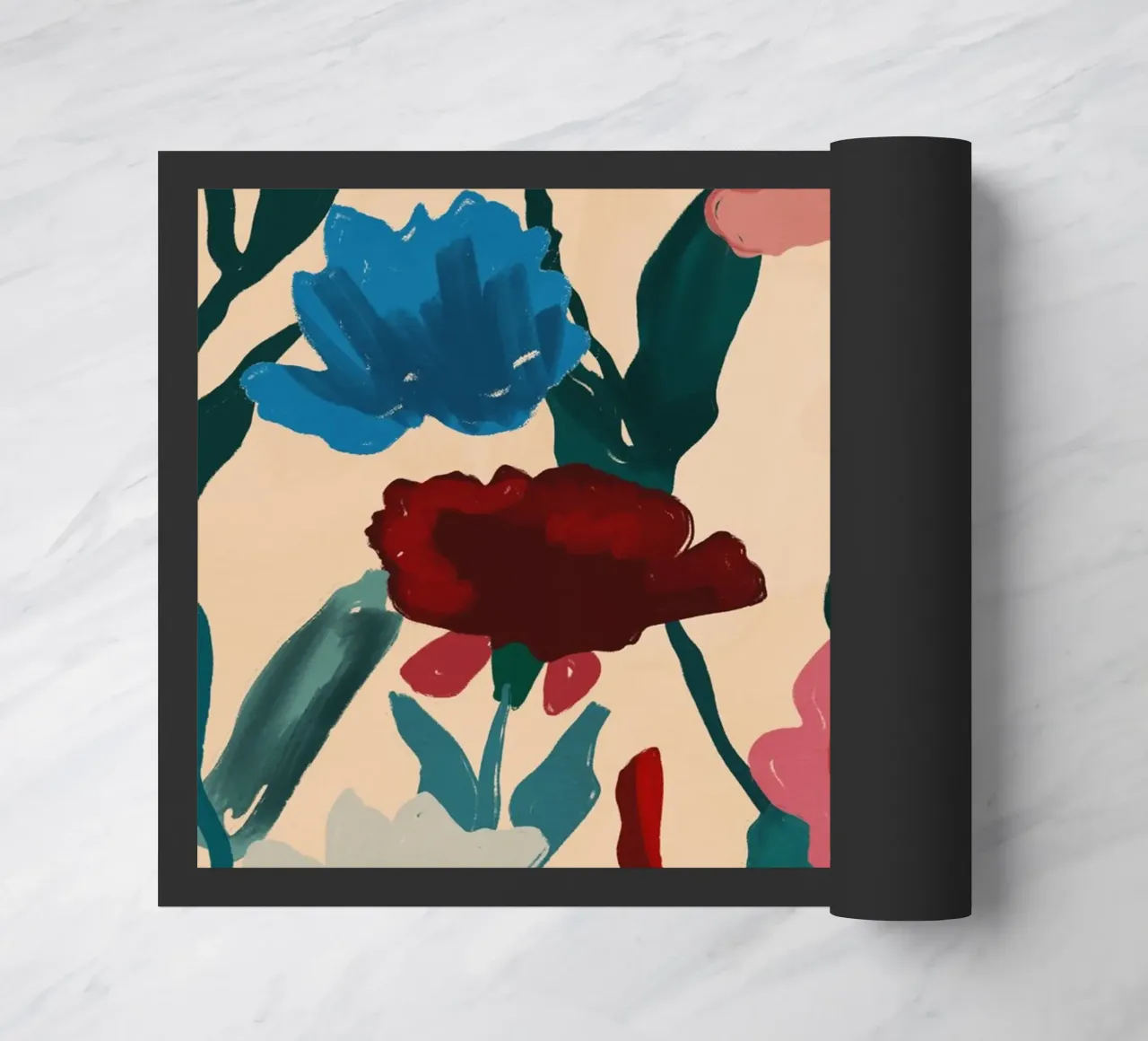 Fioritura a colori zerbino da M.A.Z.U.N.