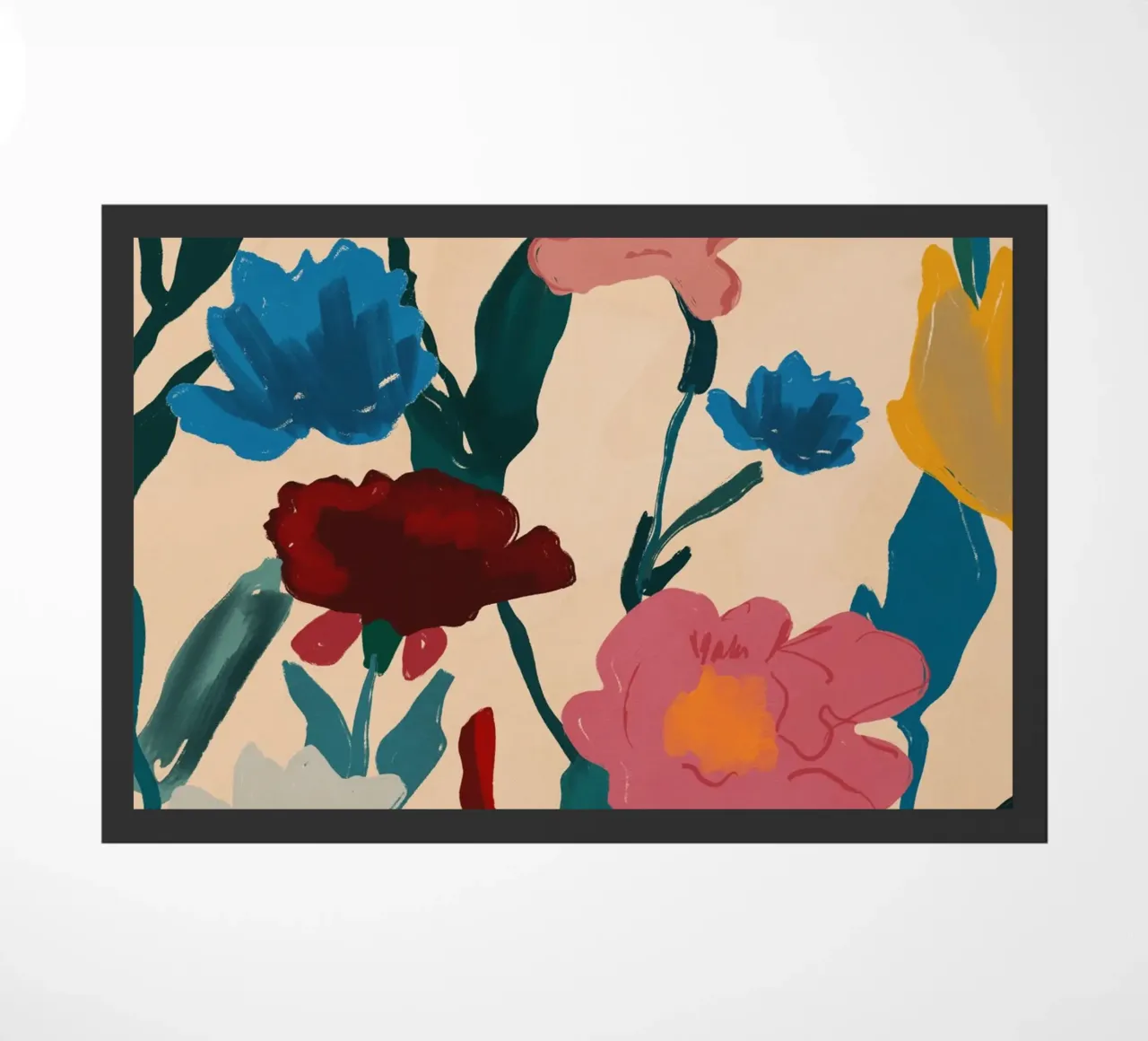 Fioritura a colori zerbino da M.A.Z.U.N.
