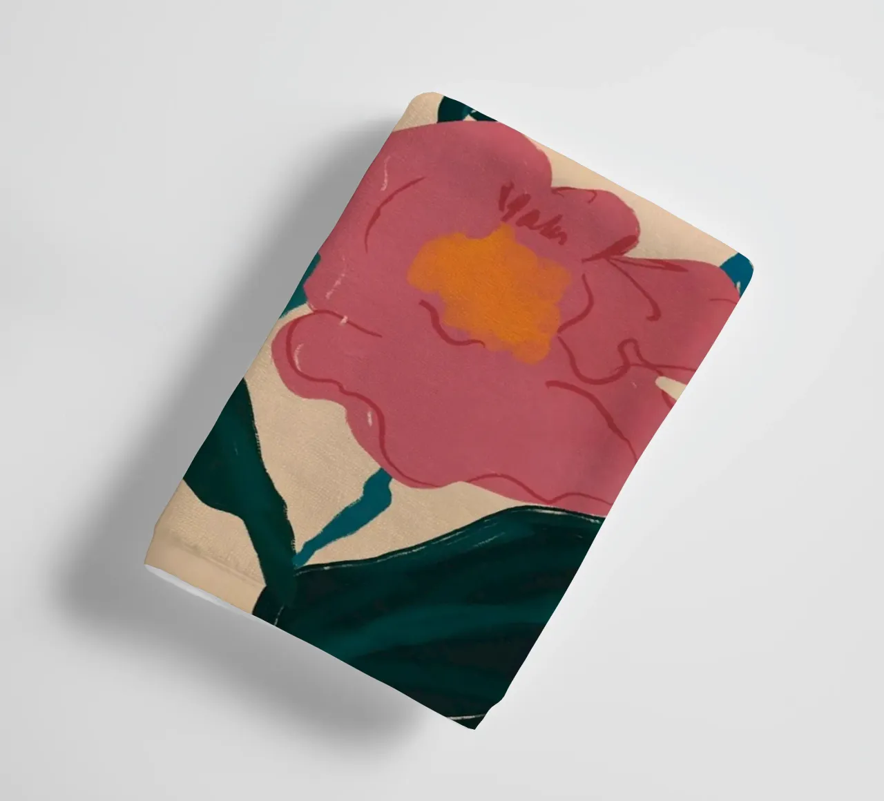 Fioritura a colori asciugamano da bagno da M.A.Z.U.N.