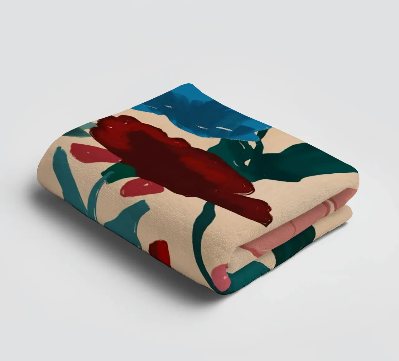 Fioritura a colori asciugamano da bagno da M.A.Z.U.N.