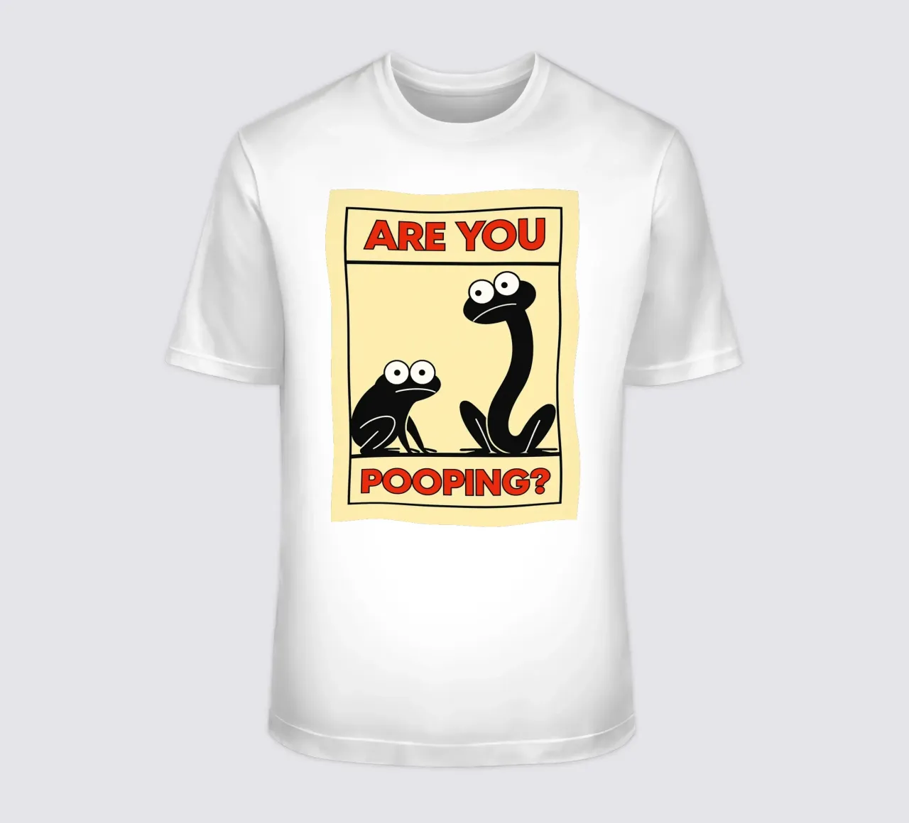 stai facendo la cacca in modo divertente rana t-shirt da xandrax