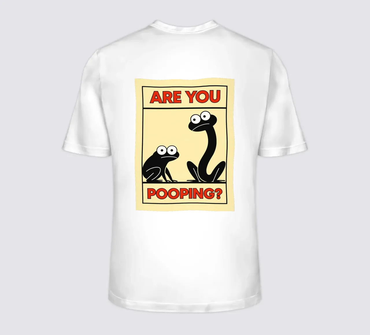 stai facendo la cacca in modo divertente rana t-shirt da xandrax