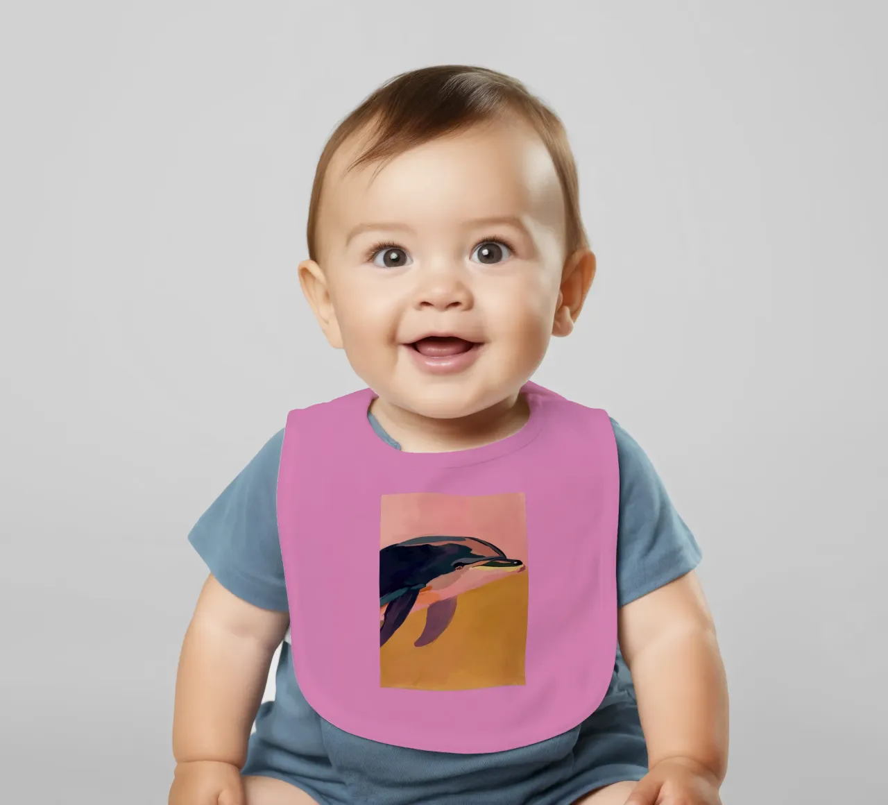 Abstract Dolphin bavaglino da M.A.Z.U.N.