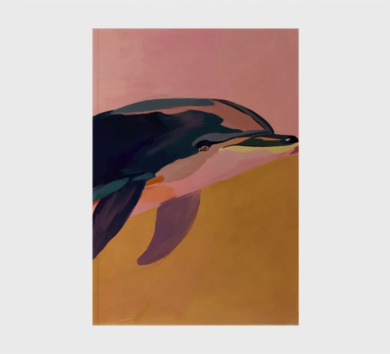 Abstract Dolphin notebook by M.A.Z.U.N.