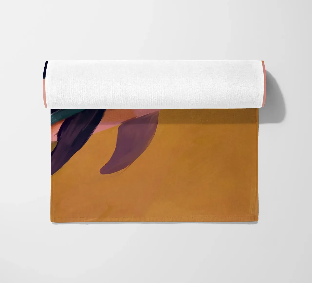 Delfino astratto telo mare da M.A.Z.U.N.