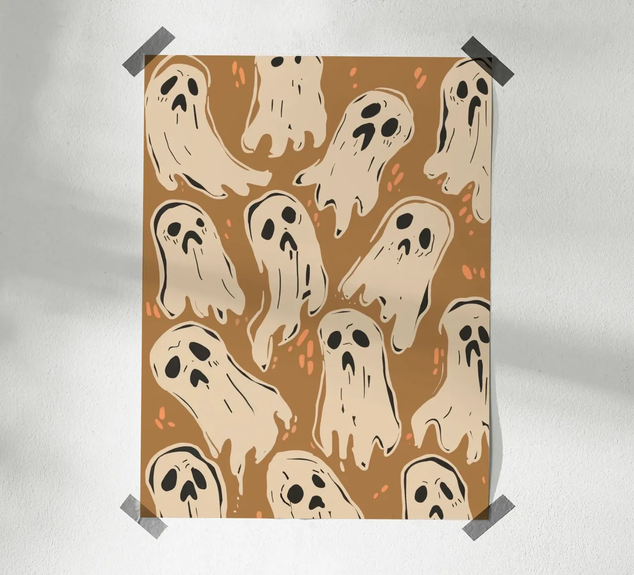 Ghost Party 2 carta hahnemühle da M.A.Z.U.N.