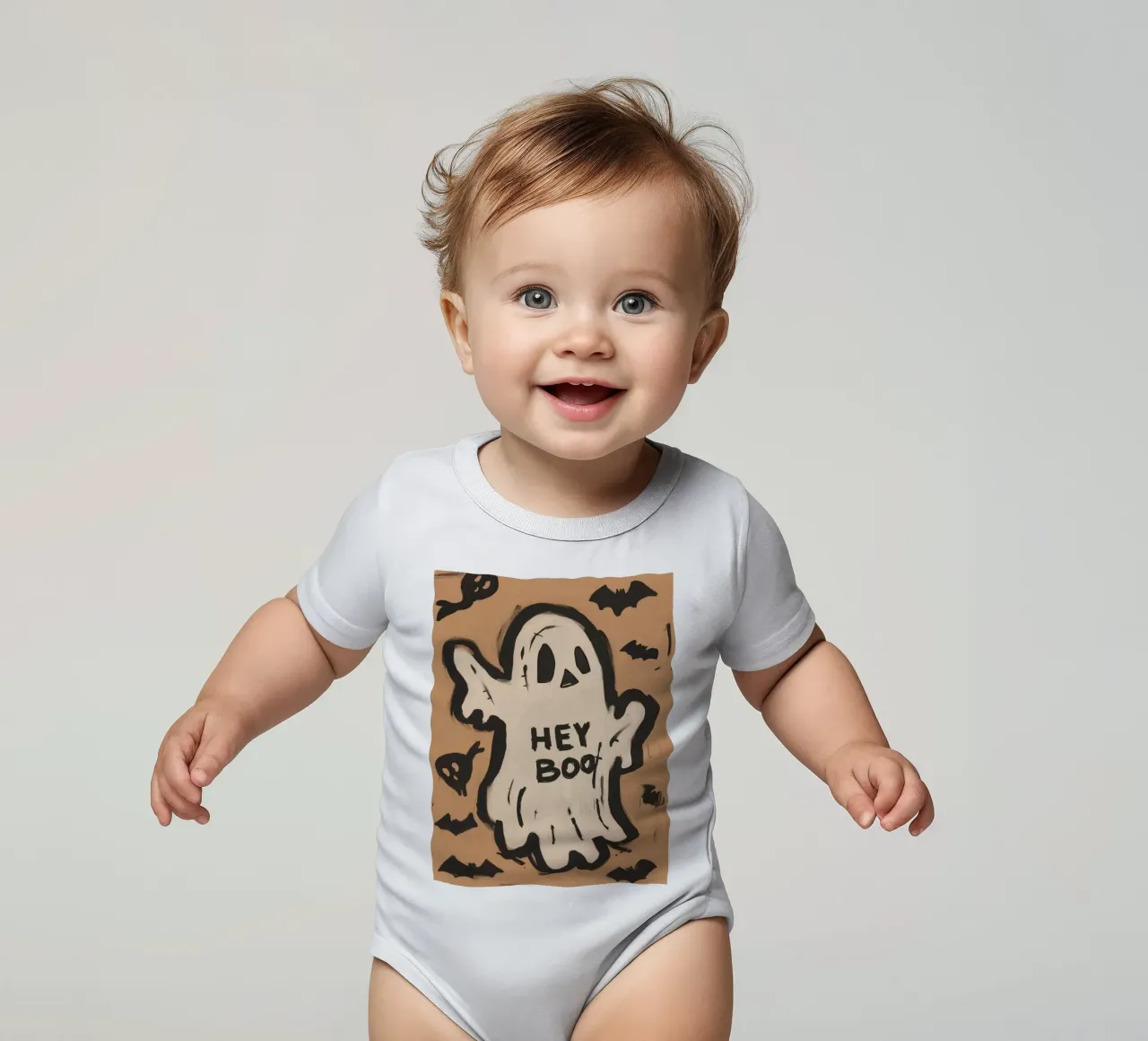 Ehi Boo body neonato maniche corte da M.A.Z.U.N.