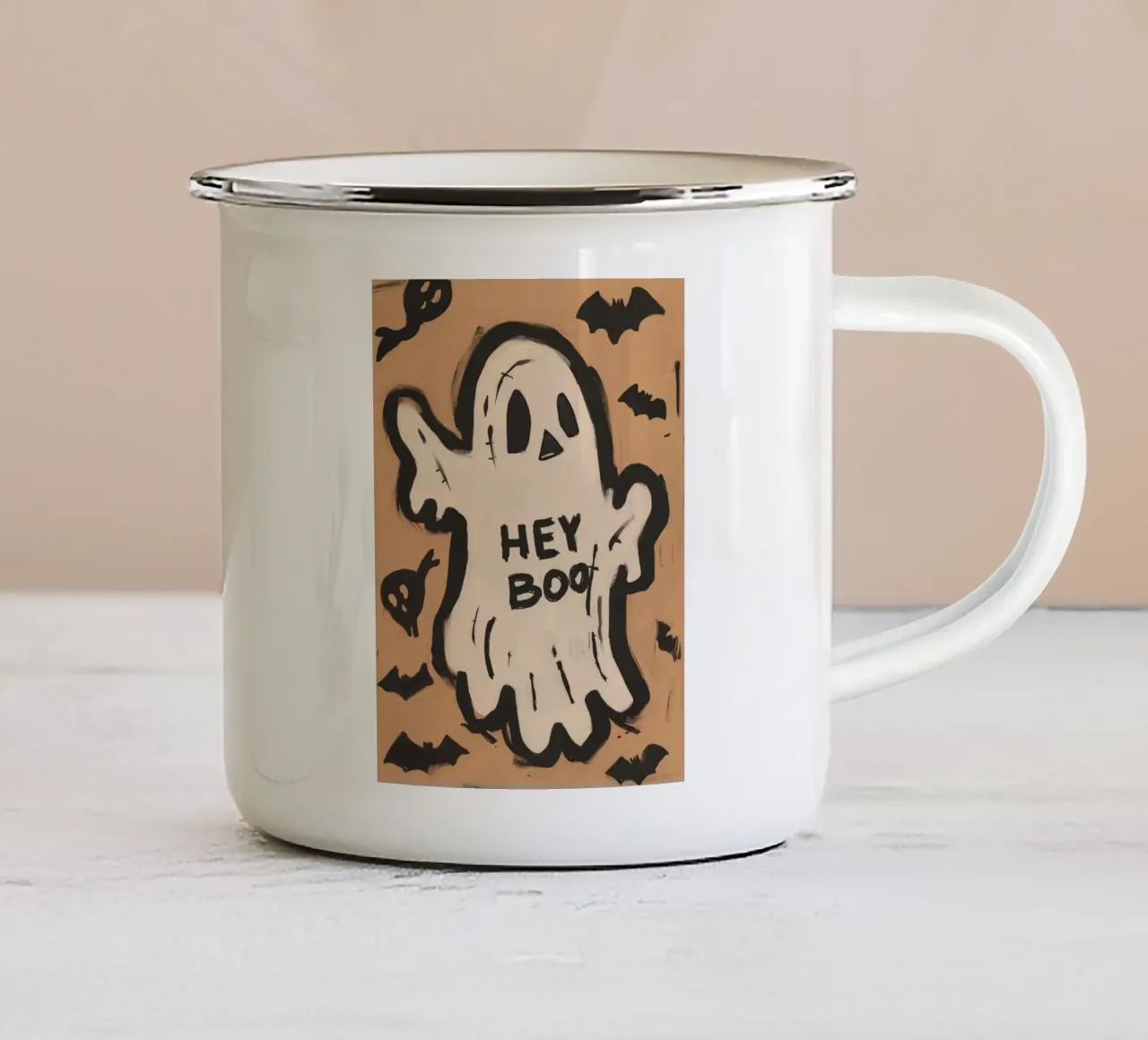Ehi Boo tazza in smalto da M.A.Z.U.N.