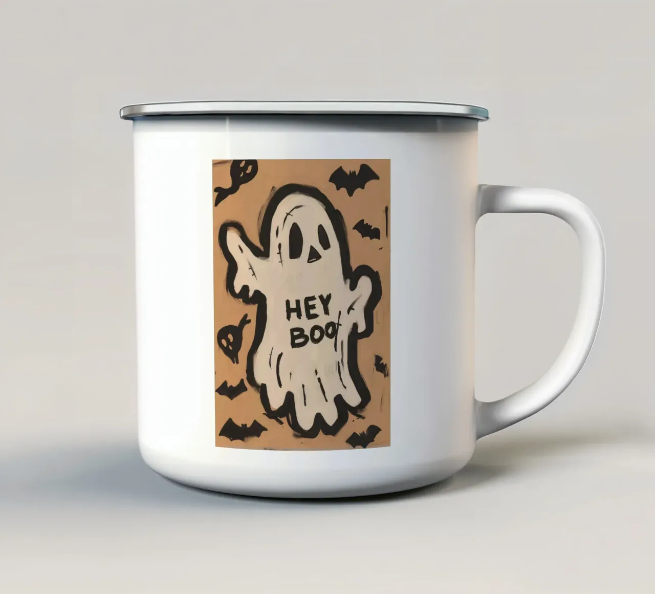Ehi Boo tazza in smalto da M.A.Z.U.N.