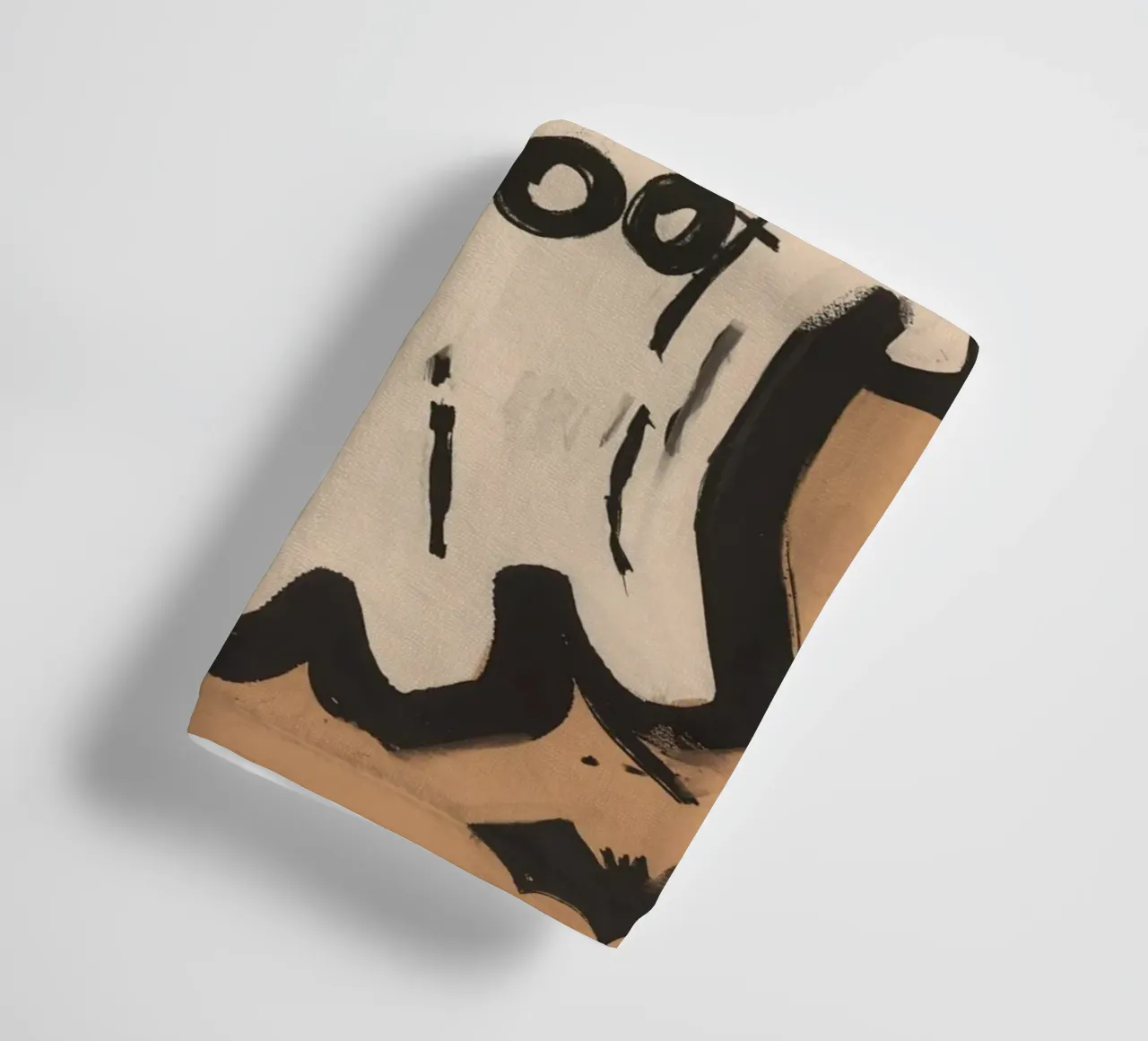 Hey Boo towel by M.A.Z.U.N.