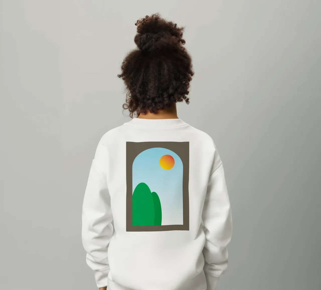 vue du matin depuis la fenêtre sweat enfant de Toolee