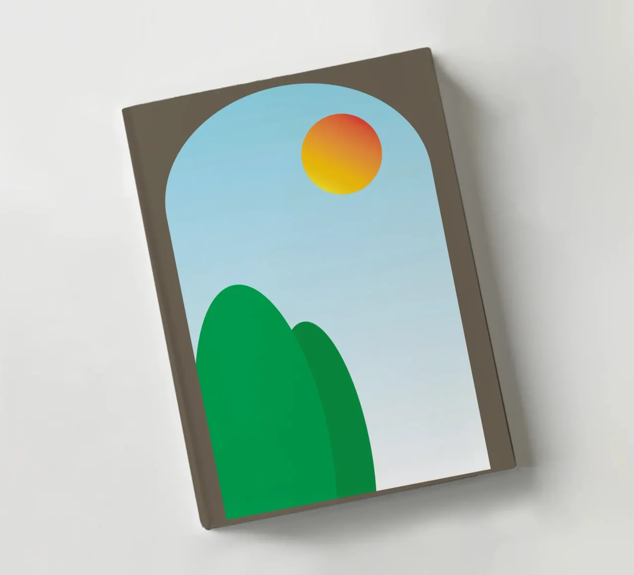 vue du matin depuis la fenêtre carnet de notes de Toolee
