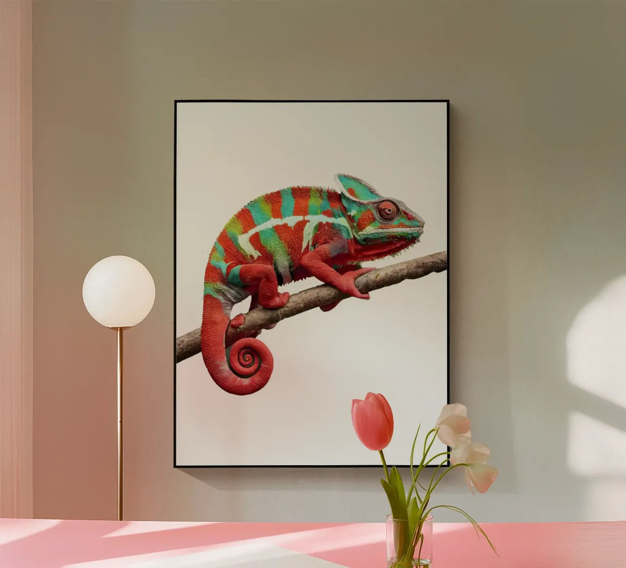 Iguana plexiglass da Brook Soul King