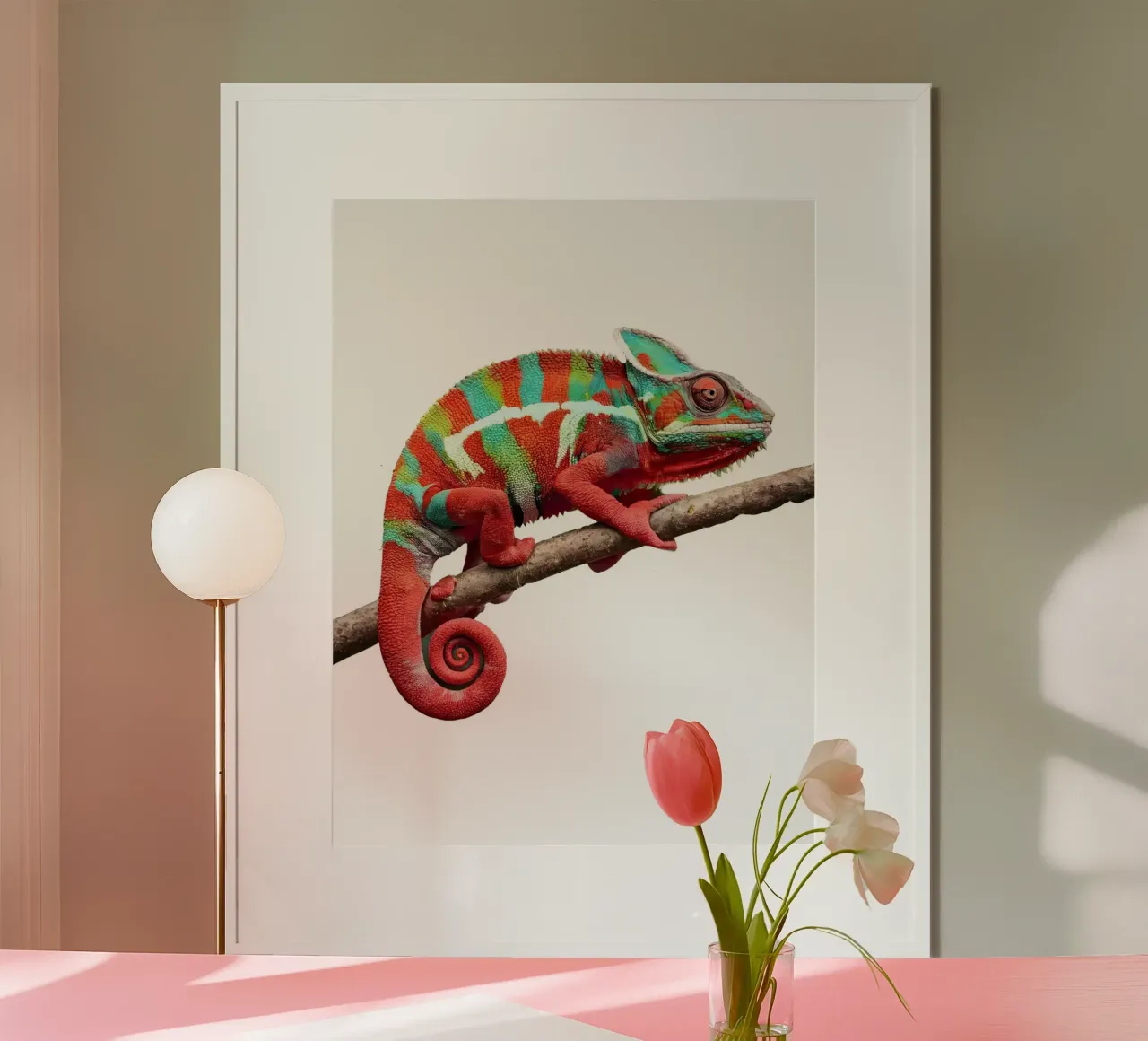 Iguana carta hahnemühle da Brook Soul King