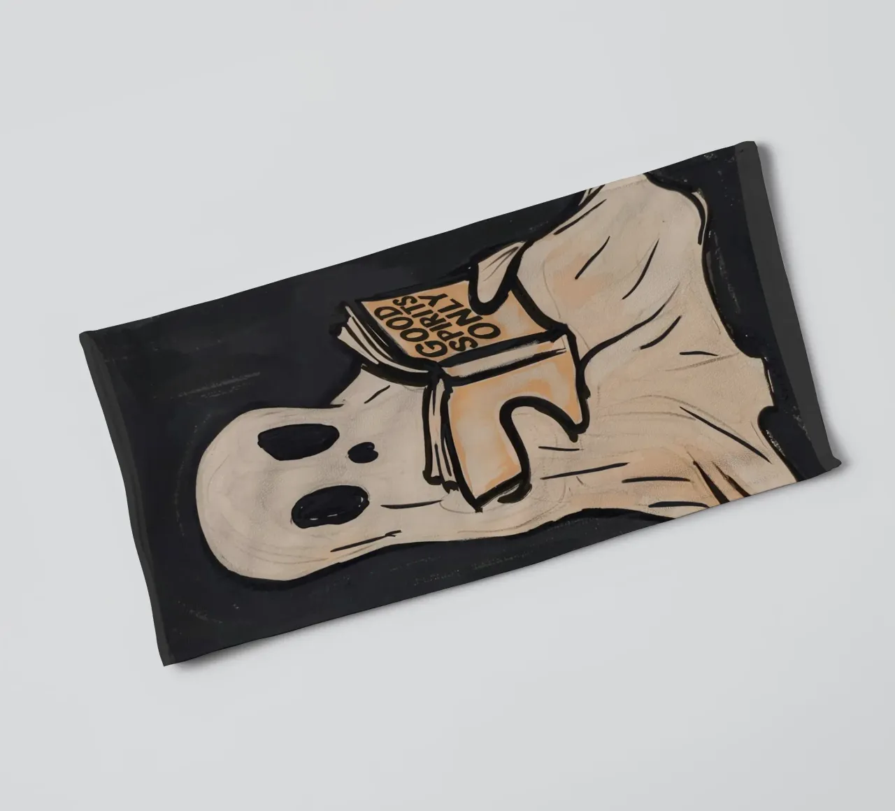 Good Spirits Only towel by M.A.Z.U.N.