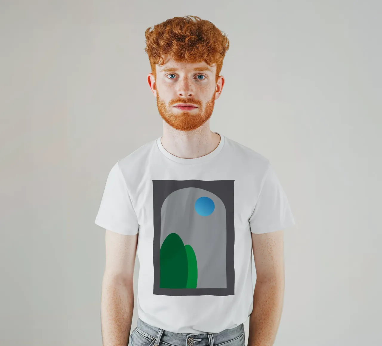 vue nocturne depuis les fenêtres t-shirt de Toolee