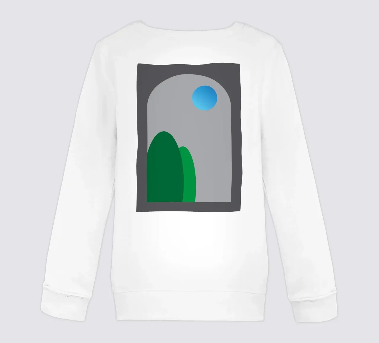 vue nocturne depuis les fenêtres sweat enfant de Toolee
