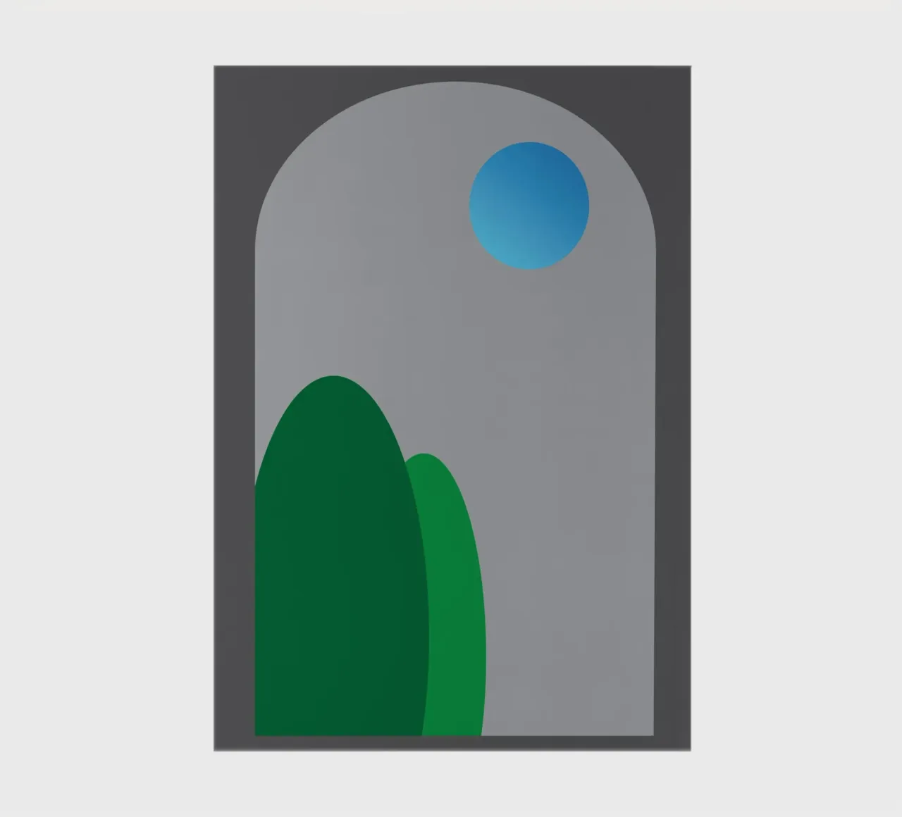 vue nocturne depuis les fenêtres carnet de notes de Toolee