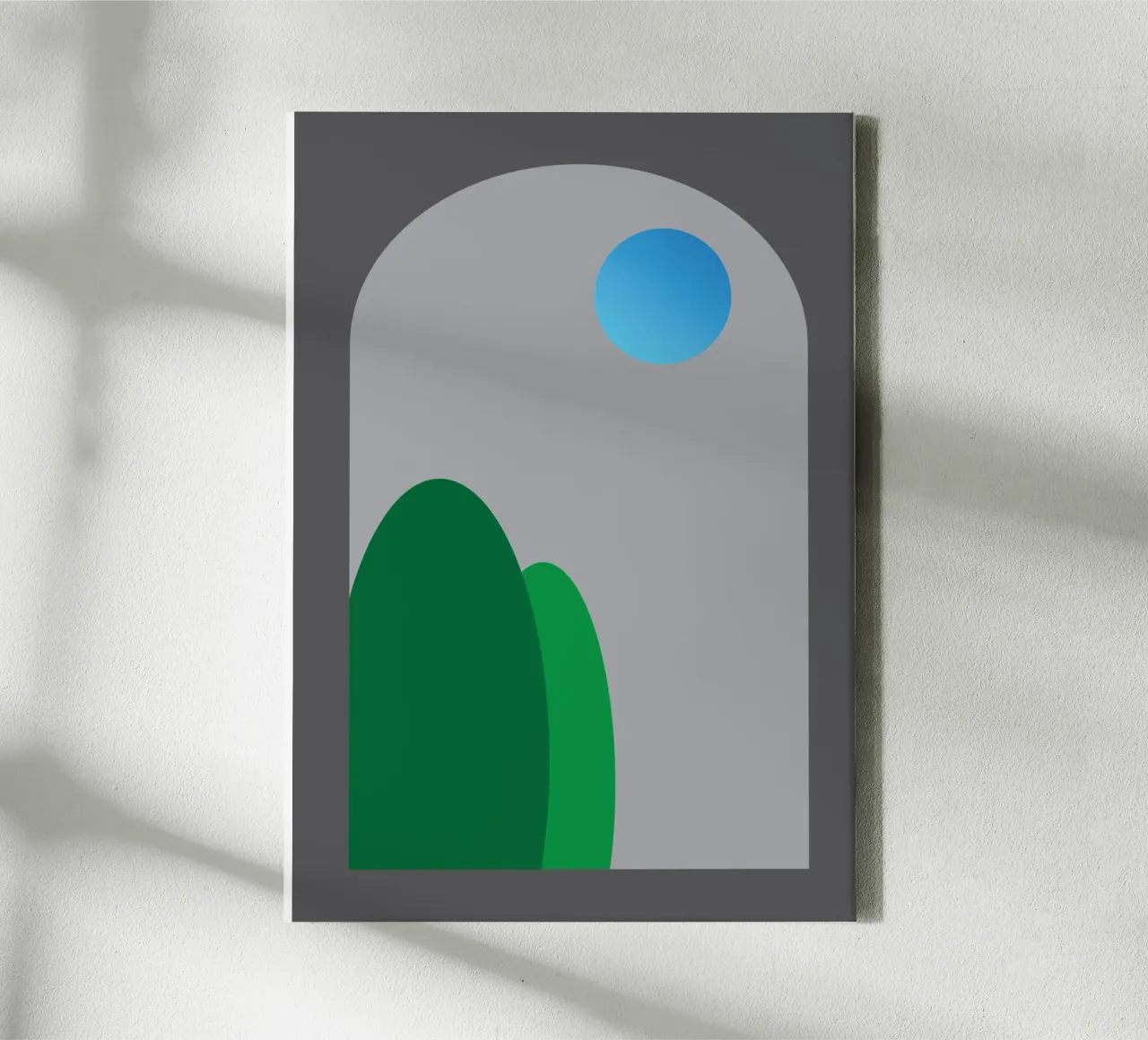 night view from the windows canvas by Toolee