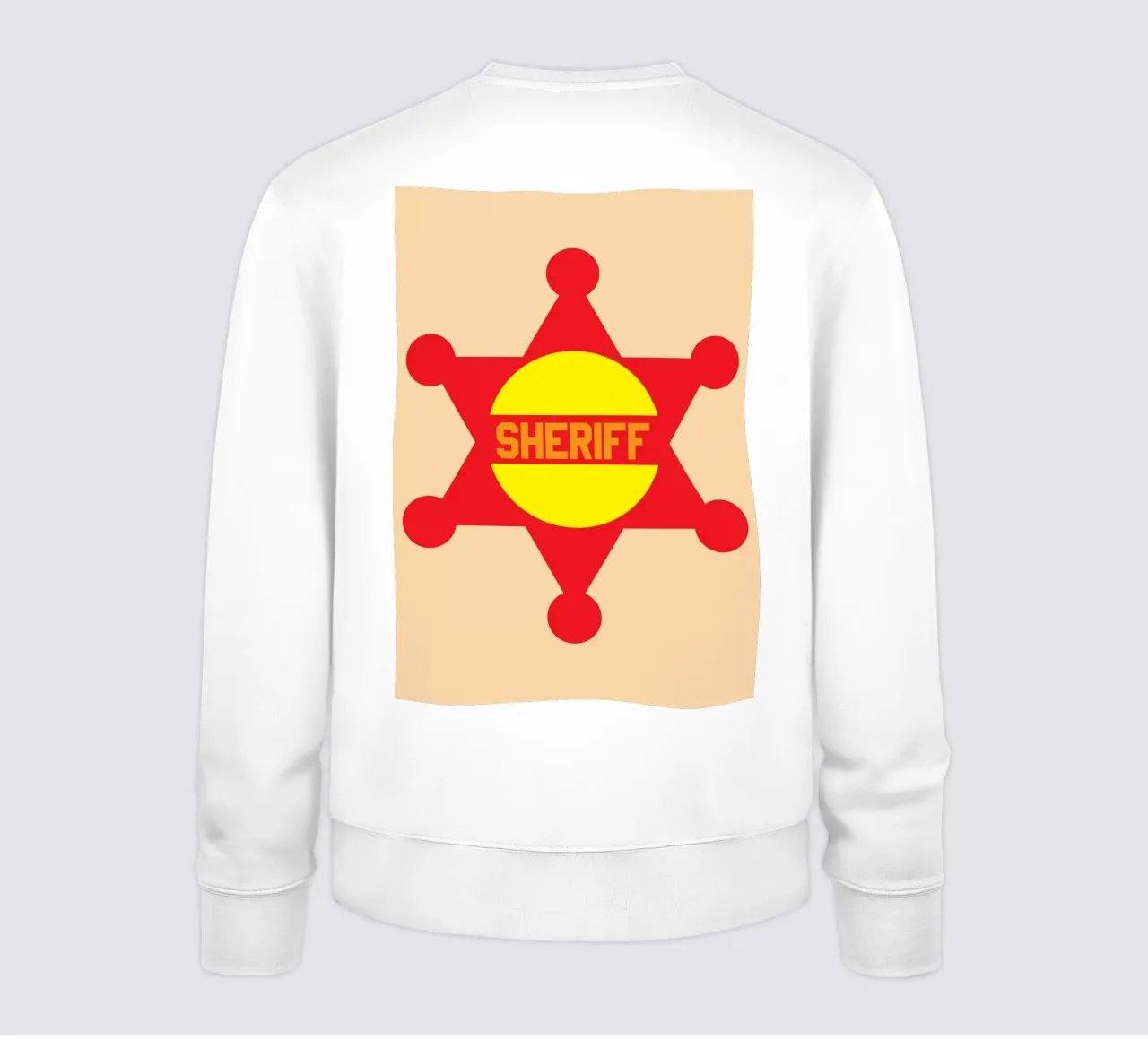 creazione logo sceriffo felpa da Toolee