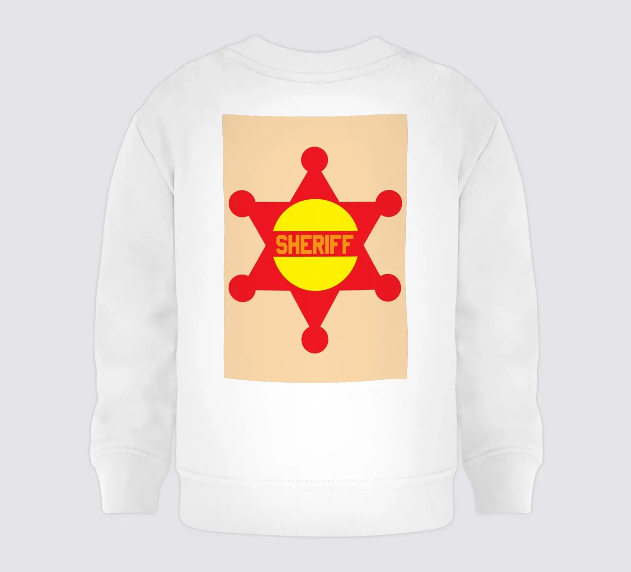 creazione logo sceriffo felpa neonato da Toolee