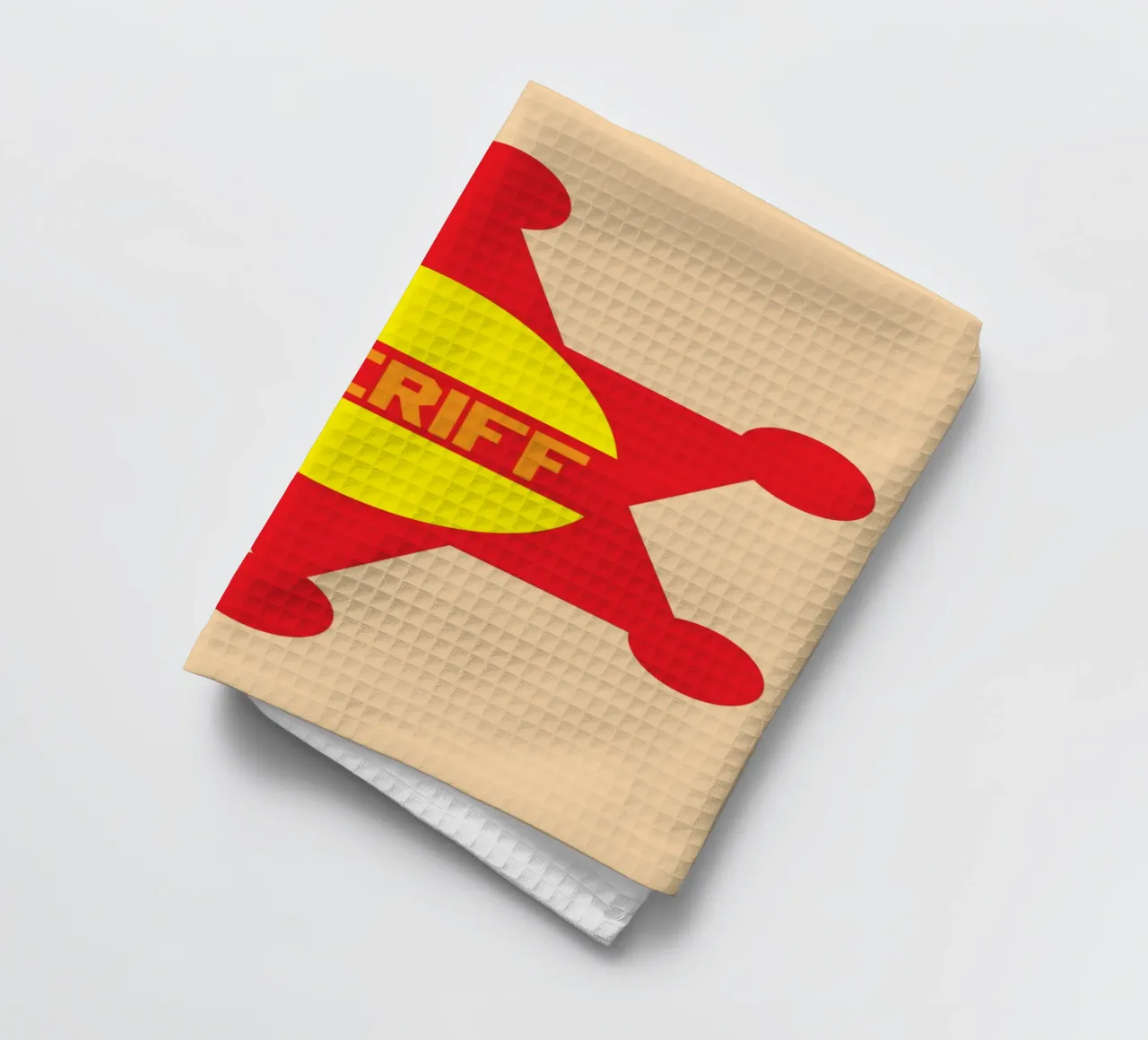 création du logo du shérif torchon de Toolee