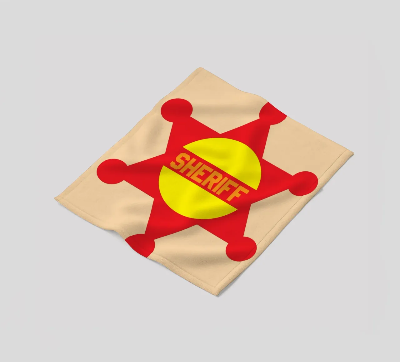 creazione logo sceriffo coperta in pile da Toolee
