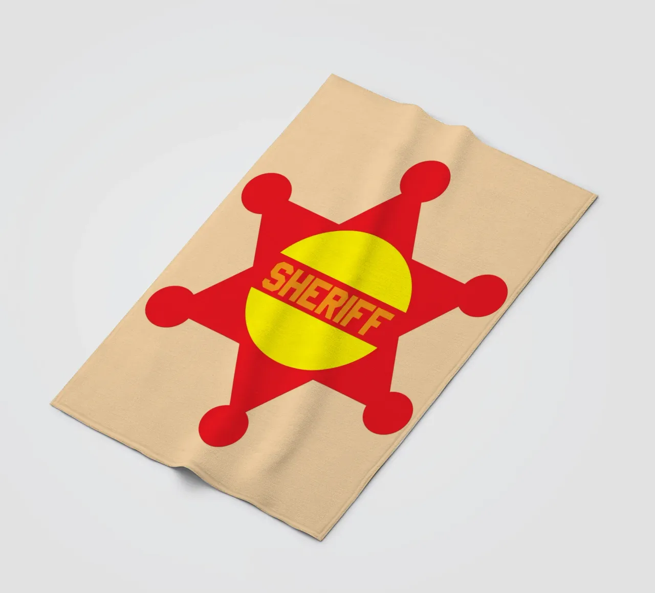 creazione logo sceriffo coperta in pile da Toolee