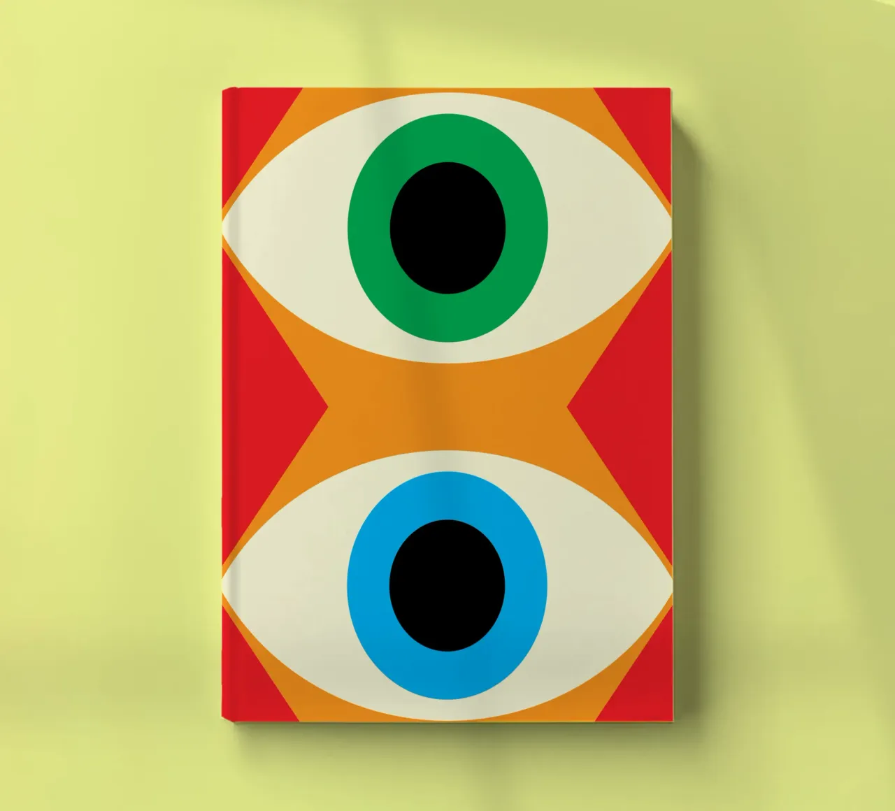 two eyes vector imagination notebook by Toolee