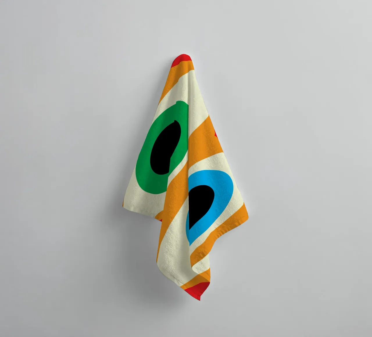 two eyes vector imagination towel by Toolee