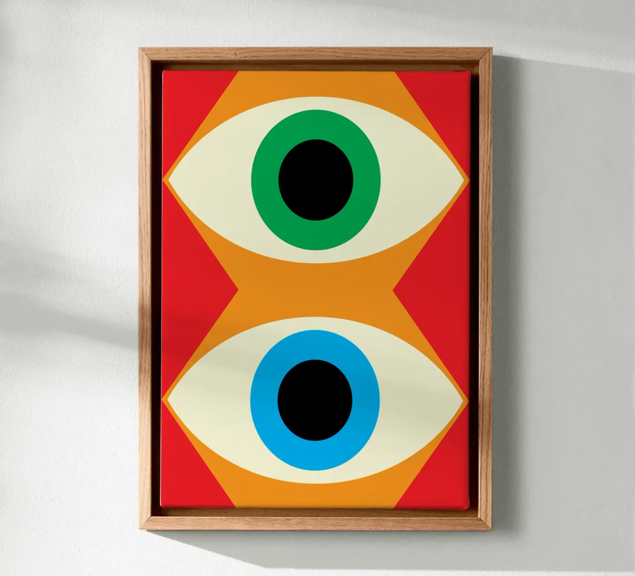 two eyes vector imagination canvas by Toolee