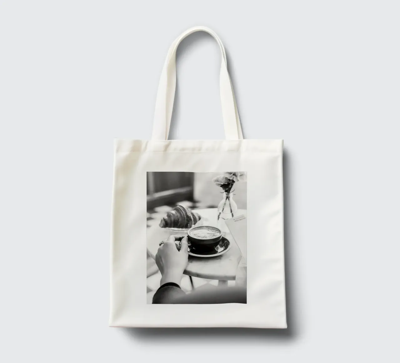 Caffè pomeridiano borsa in juta da blacsteel