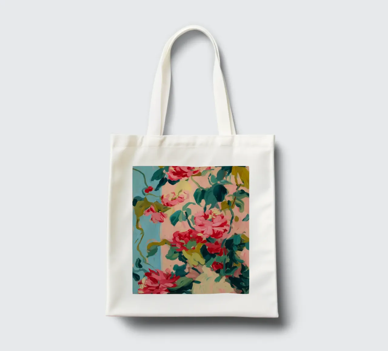 Blooming Reverie No 01 borsa in juta da treechild