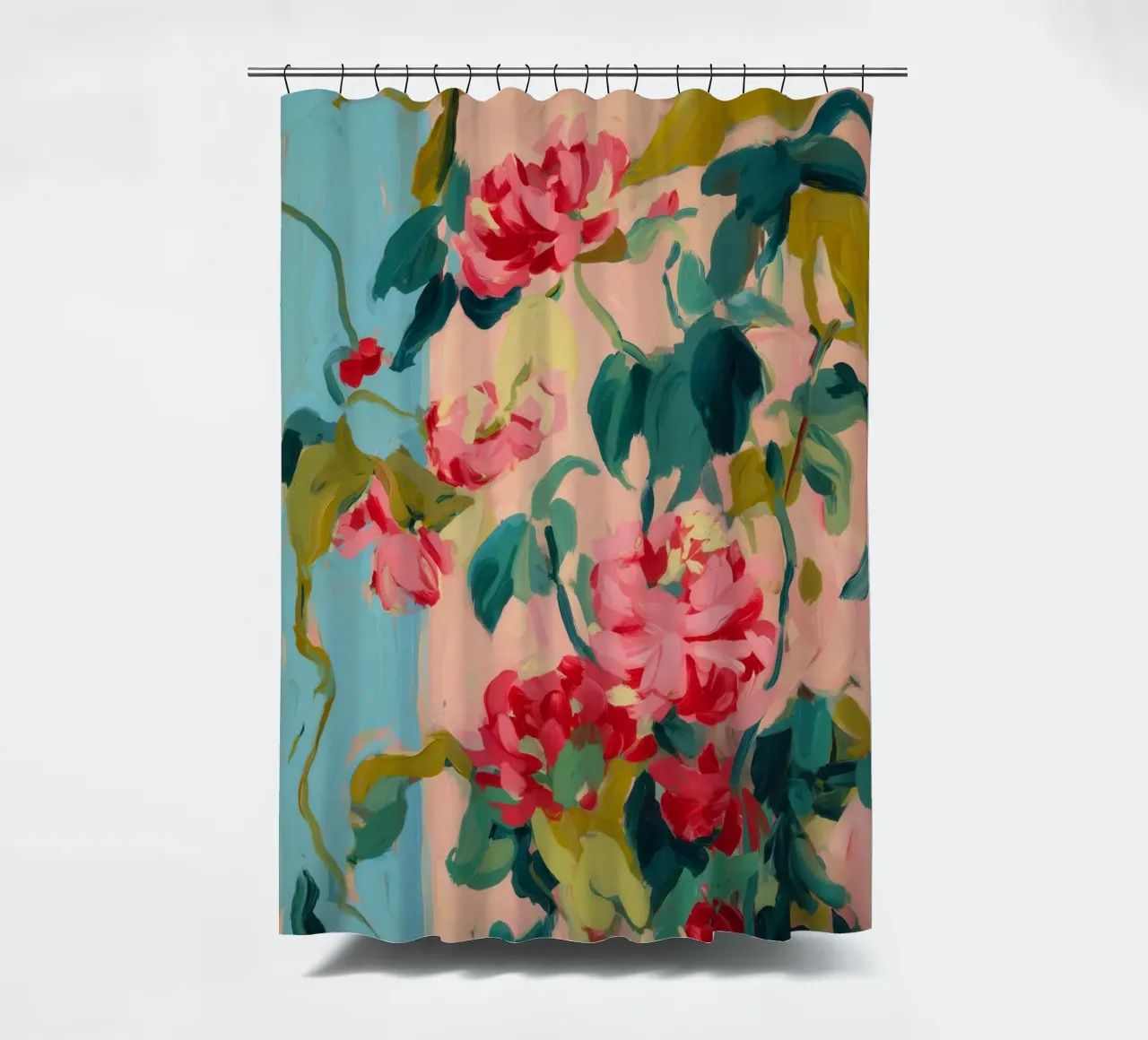Blooming Reverie No 01 Duschvorhang von treechild
