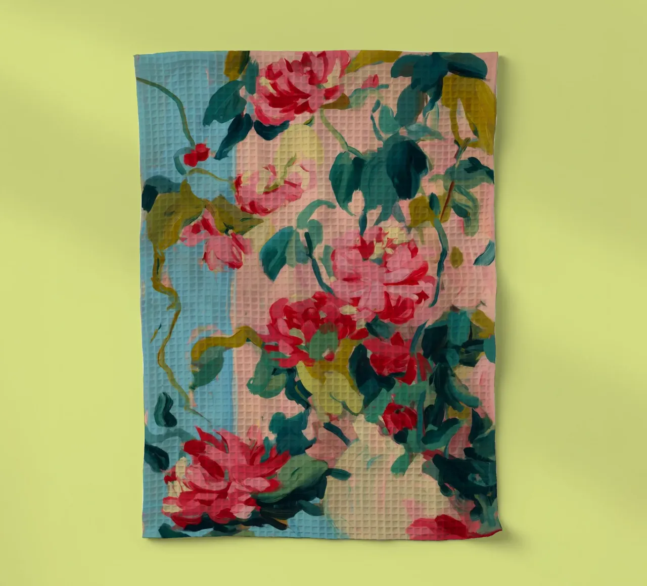 Blooming Reverie No 01 canovaccio da cucina da treechild