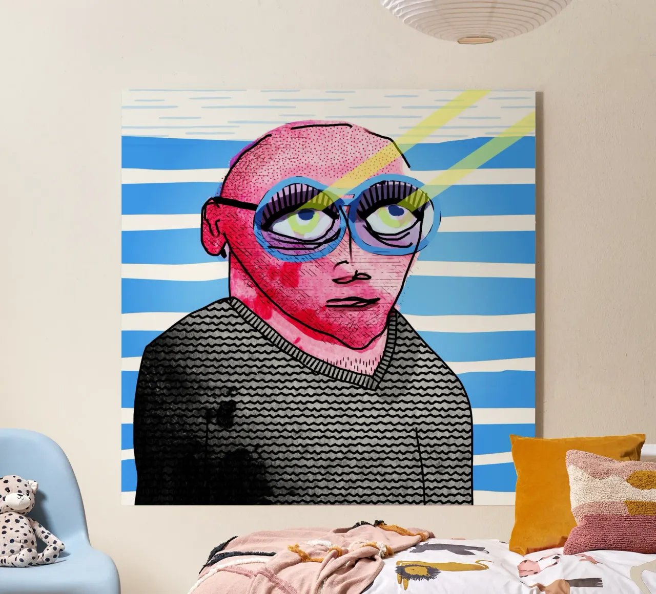 Gordon Brown plexiglass da RAAKMA STUDIO