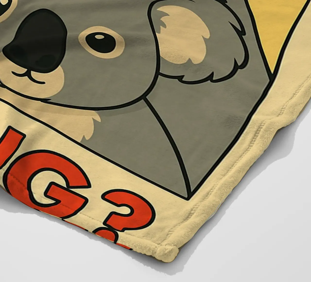 stai facendo la cacca in modo divertente koala coperta in pile da Toolee