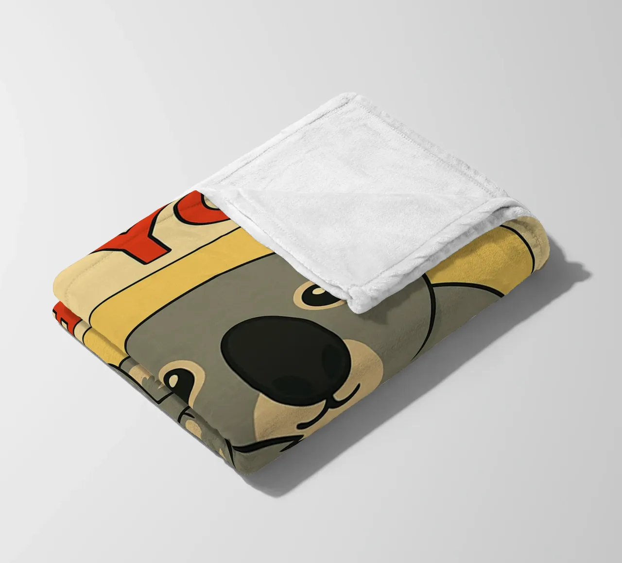 stai facendo la cacca in modo divertente koala coperta in pile da Toolee