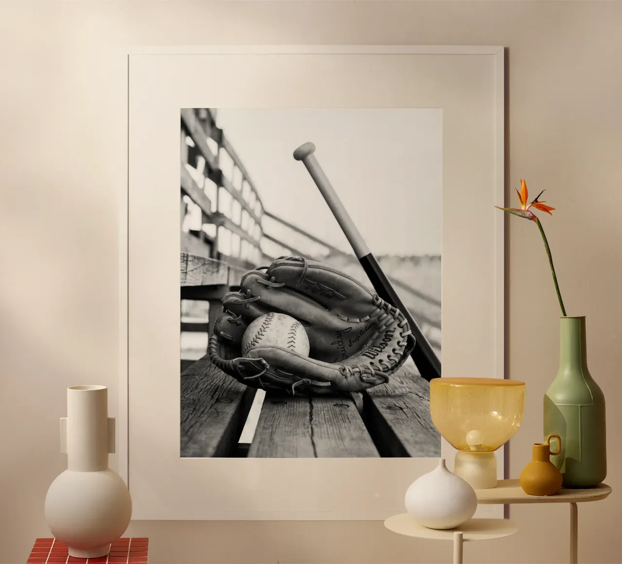 Baseball-Essentials Poster von blacsteel